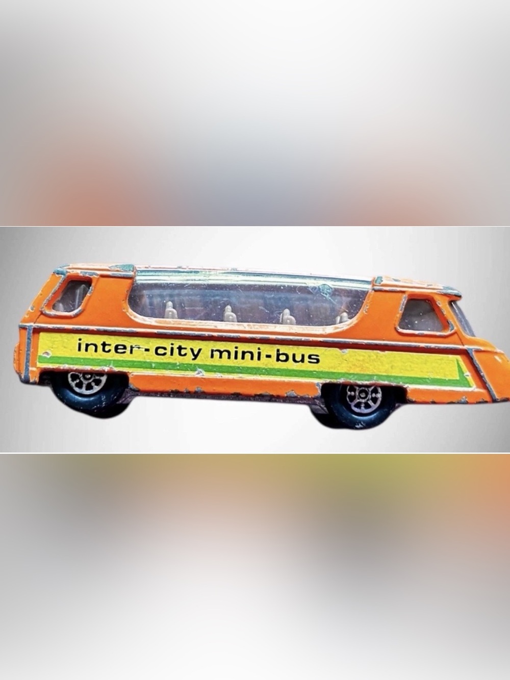 Vintage 1970'S CORGI NO. 701 ORANGE HI SPEED INTER-CITY MINI BUS